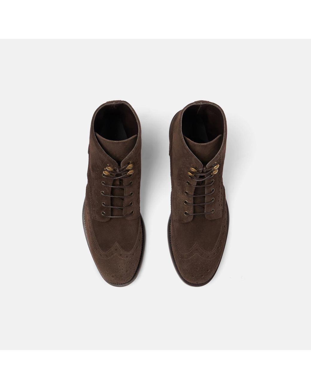 Scarosso Brown Stefania Marrone Scamosciata Boots