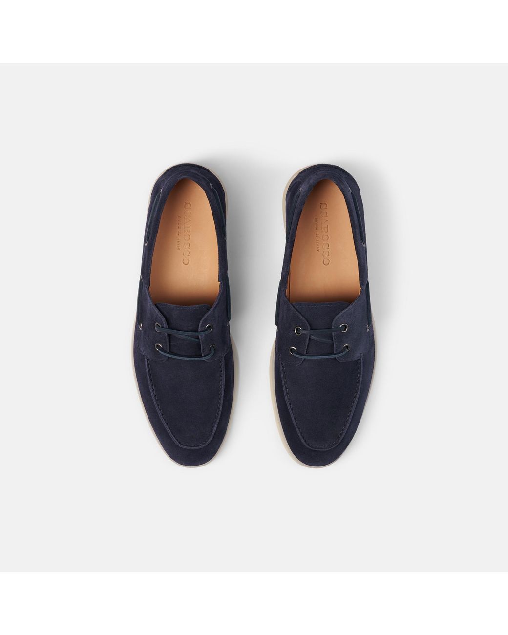 Scarosso Blue Lio Suede for men