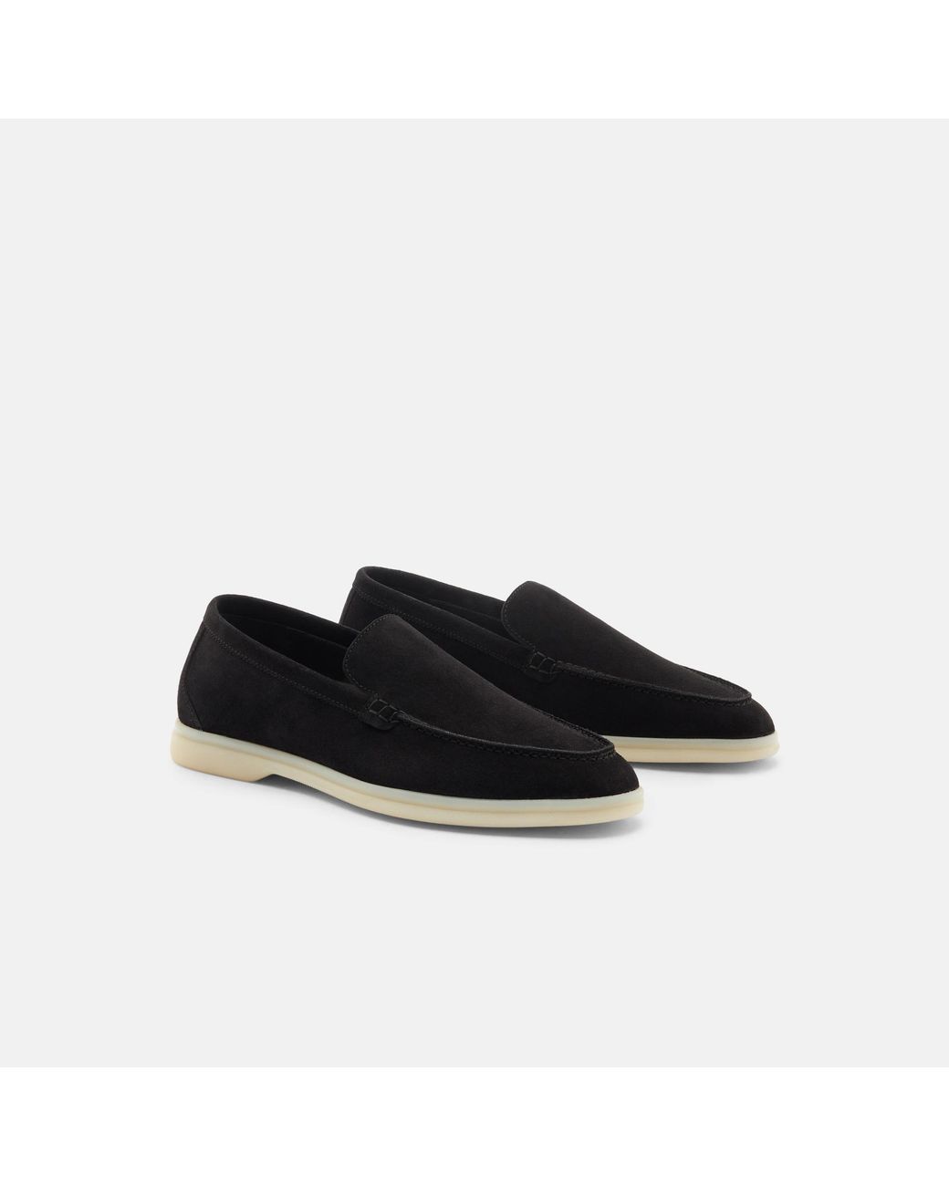 Scarosso Black Ludovica Blu Scamosciata Loafers