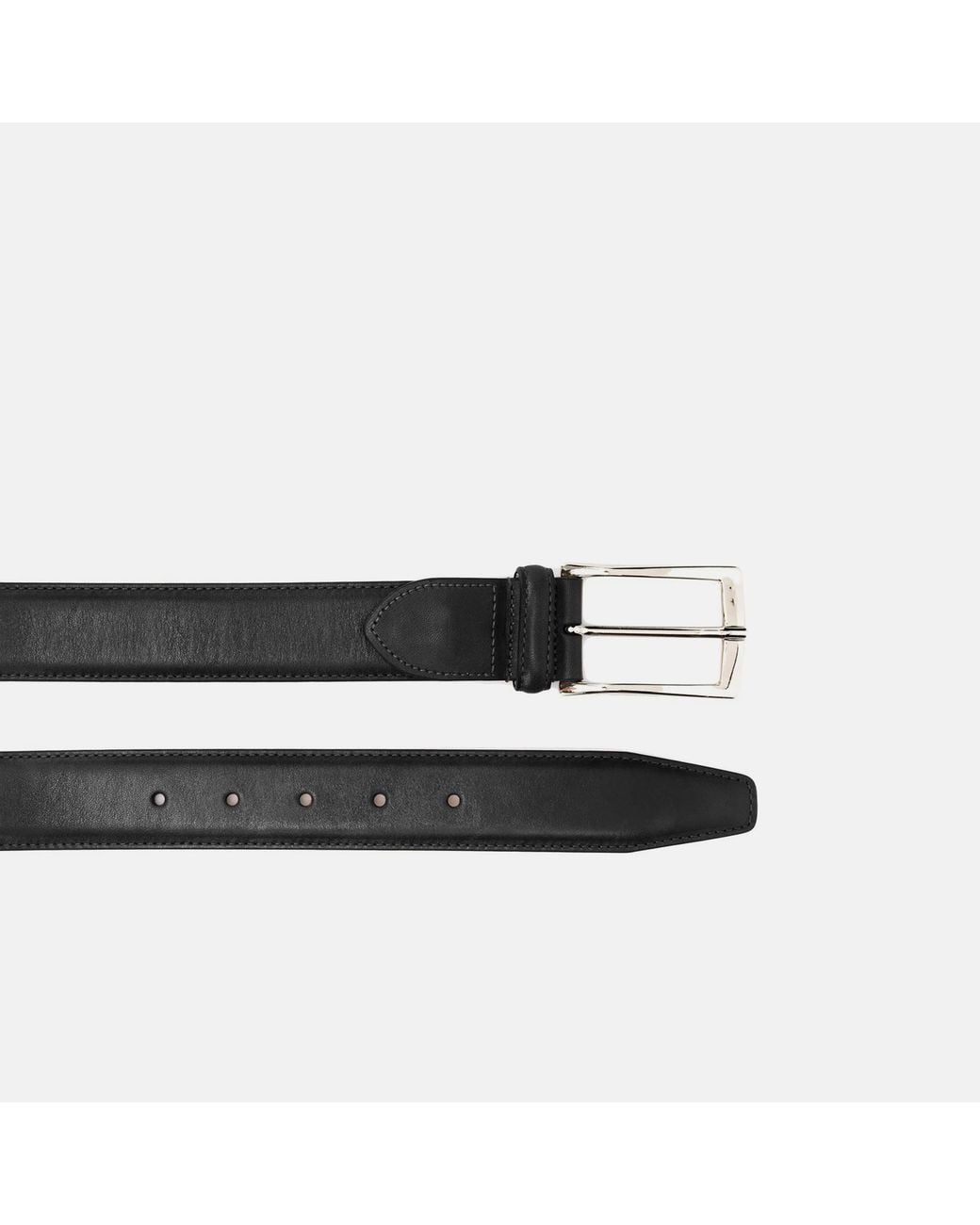 Scarosso Black Cintura Marrone Scuro Classica Belts for men