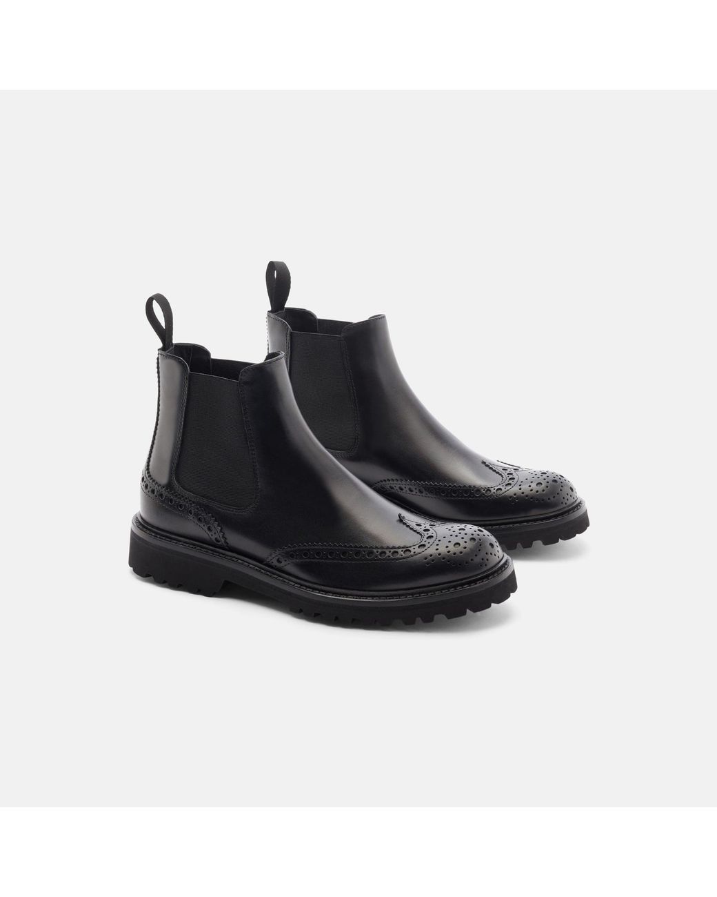 Scarosso Poppy Black Chelsea Boots