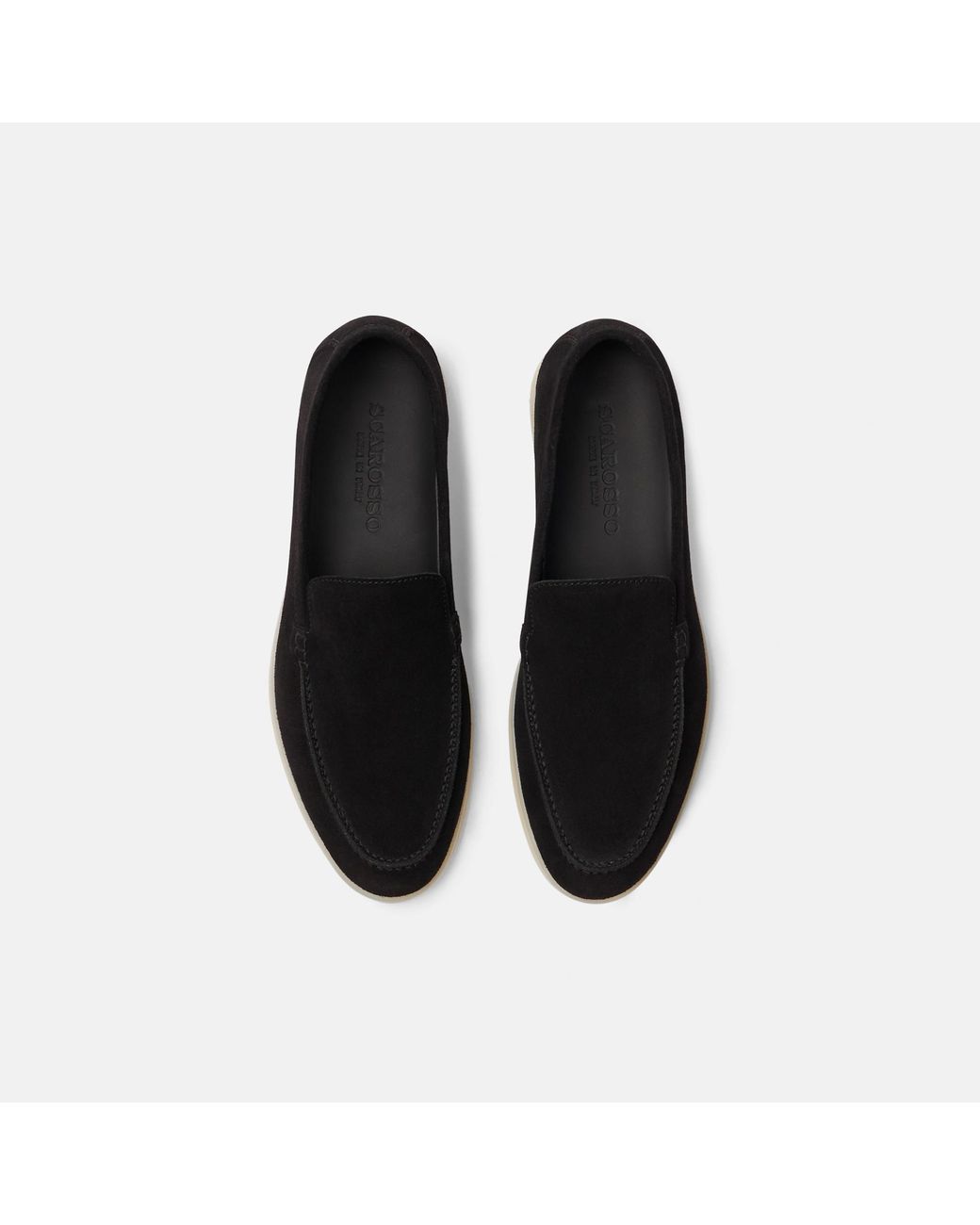 Scarosso Black Ludovica Blu Scamosciata Loafers