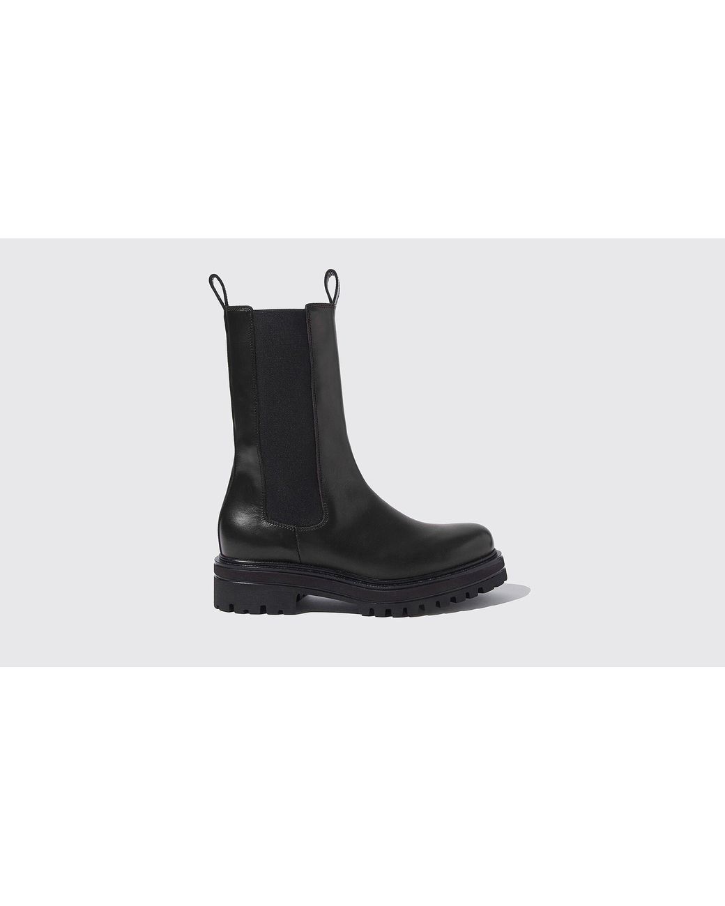 SCAROSSO Chelsea Boots Naomi Black Calf 
