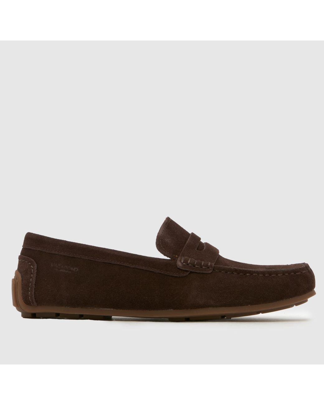 Vagabond Brown Shoemakers Lorenzo Driver Shoes for men
