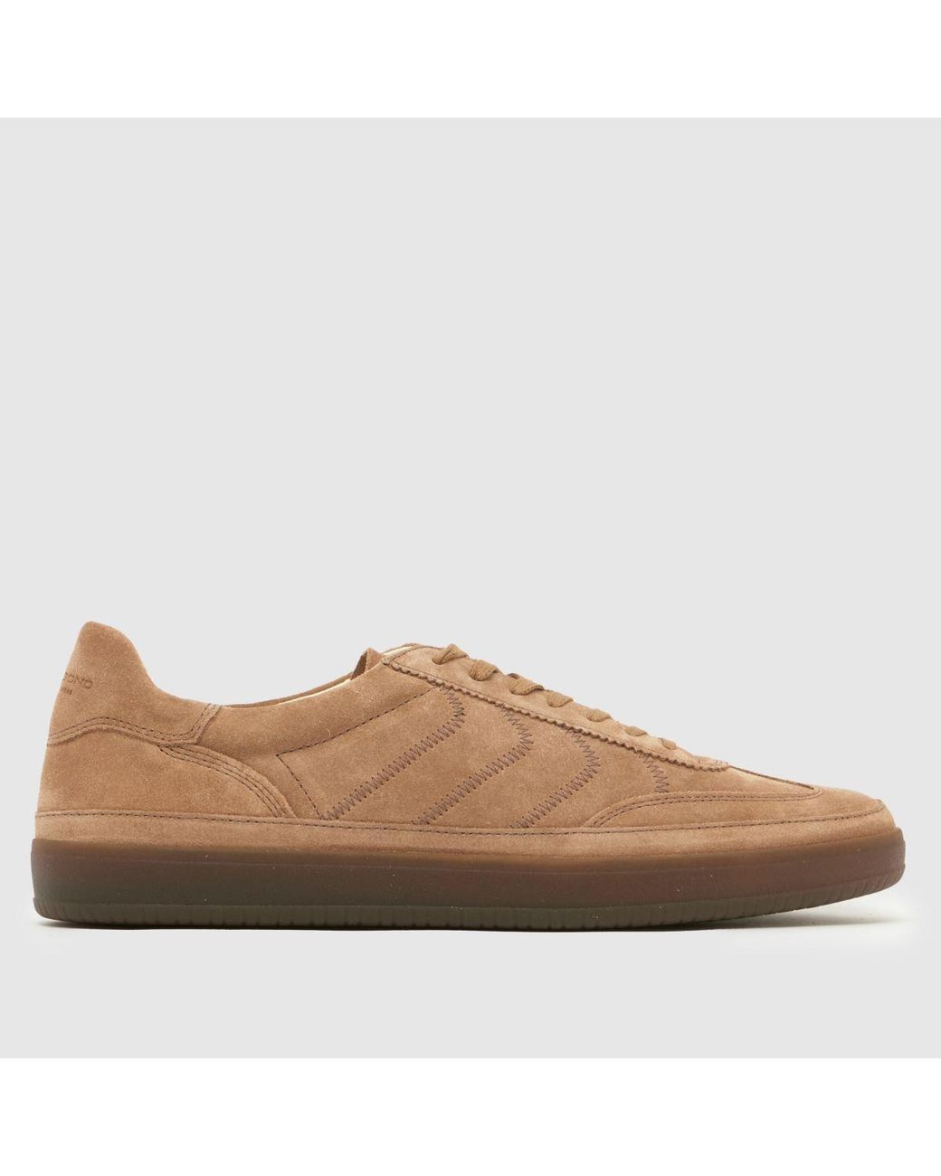 Vagabond Brown Shoemakers Leo Suede Retro Trainers for men