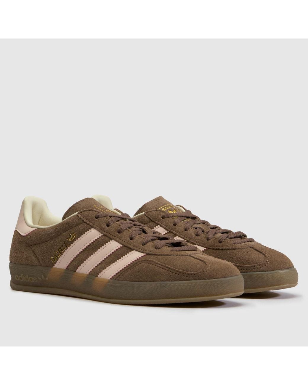 Adidas Brown Gazelle Indoor Trainers