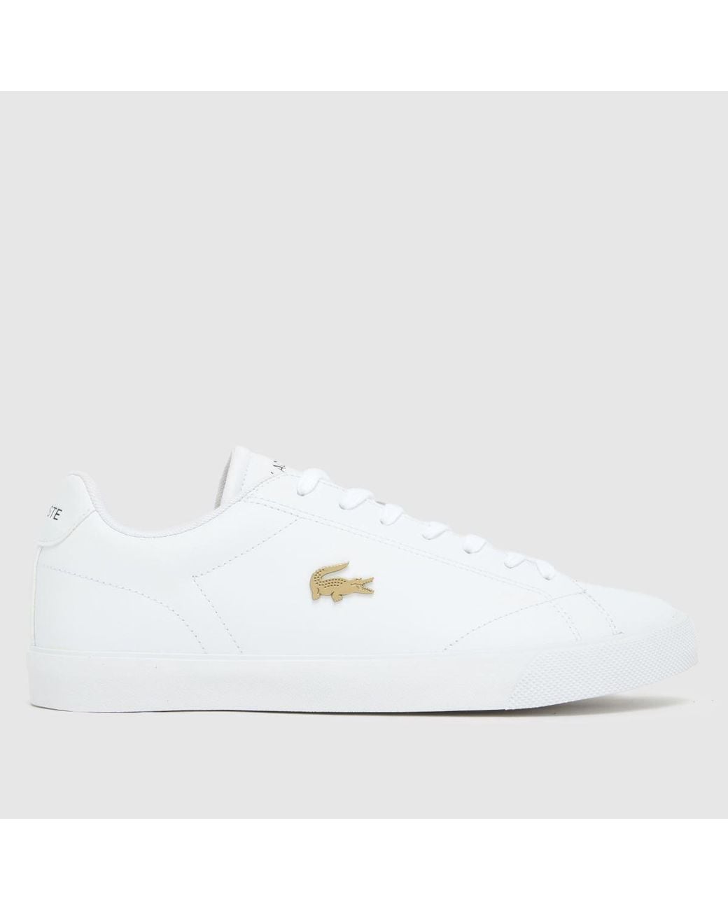 Lacoste White Lerond Trainers for men