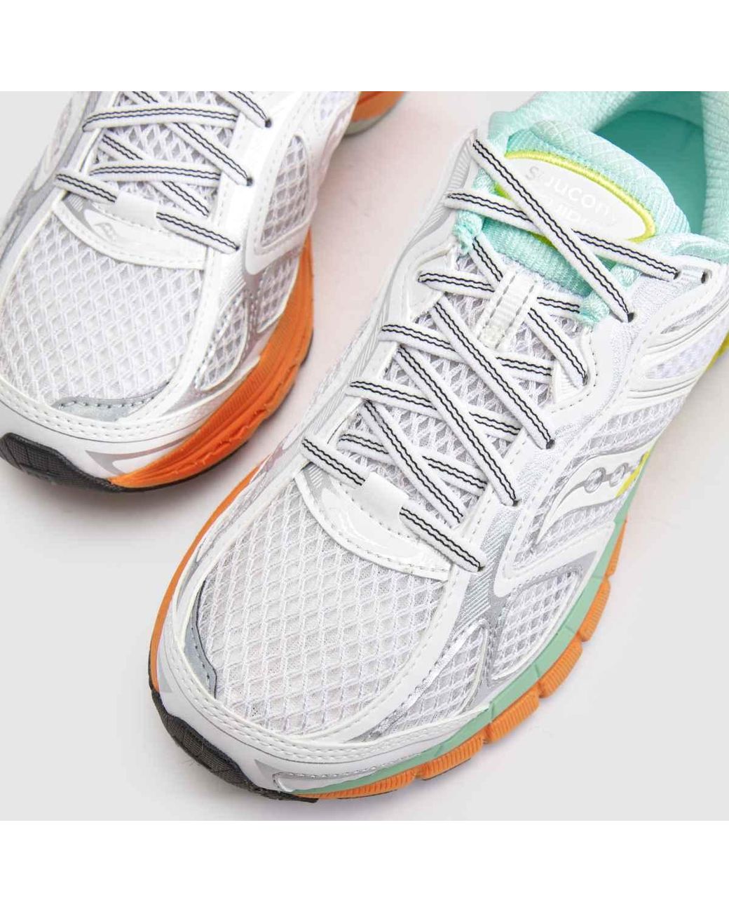 Saucony White Guide 7 Trainers