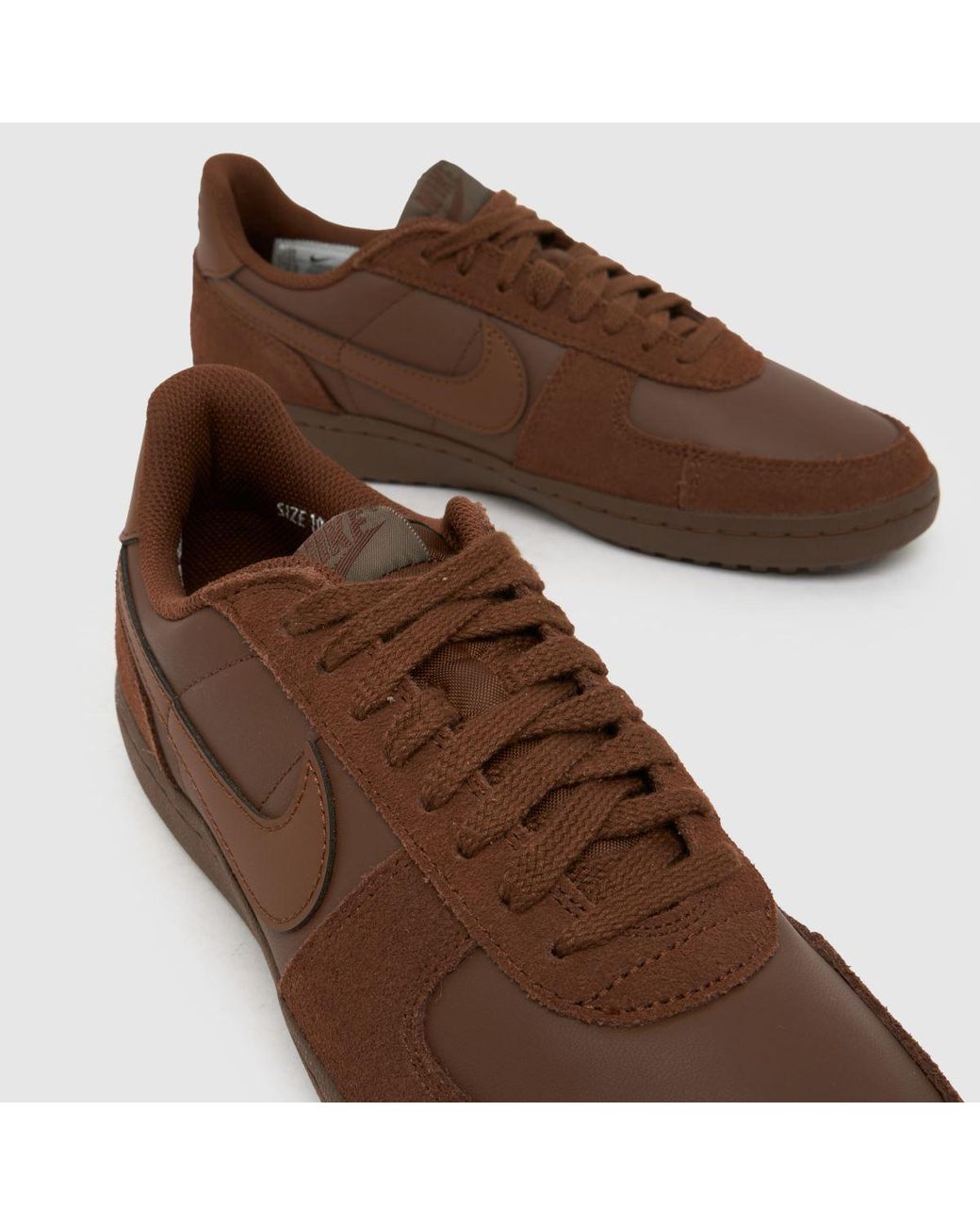 Nike Brown Field General Trainers for men