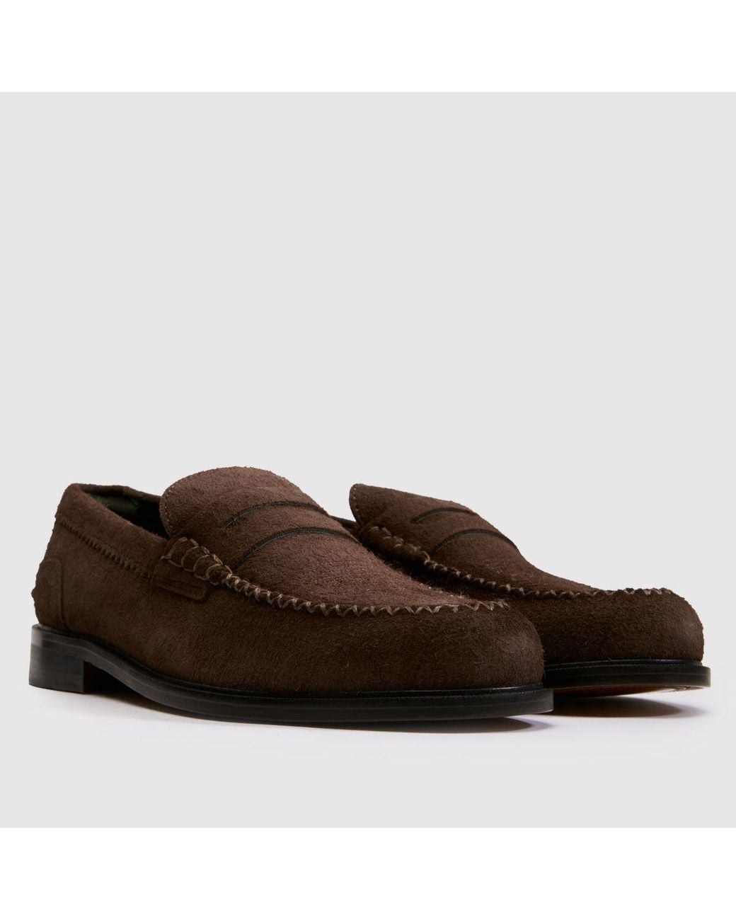 Clarks Brown Craftjames Lo Loafer Shoes for men