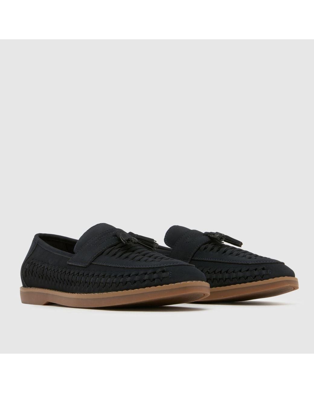 Schuh Black Robbie Loafer Shoes for men