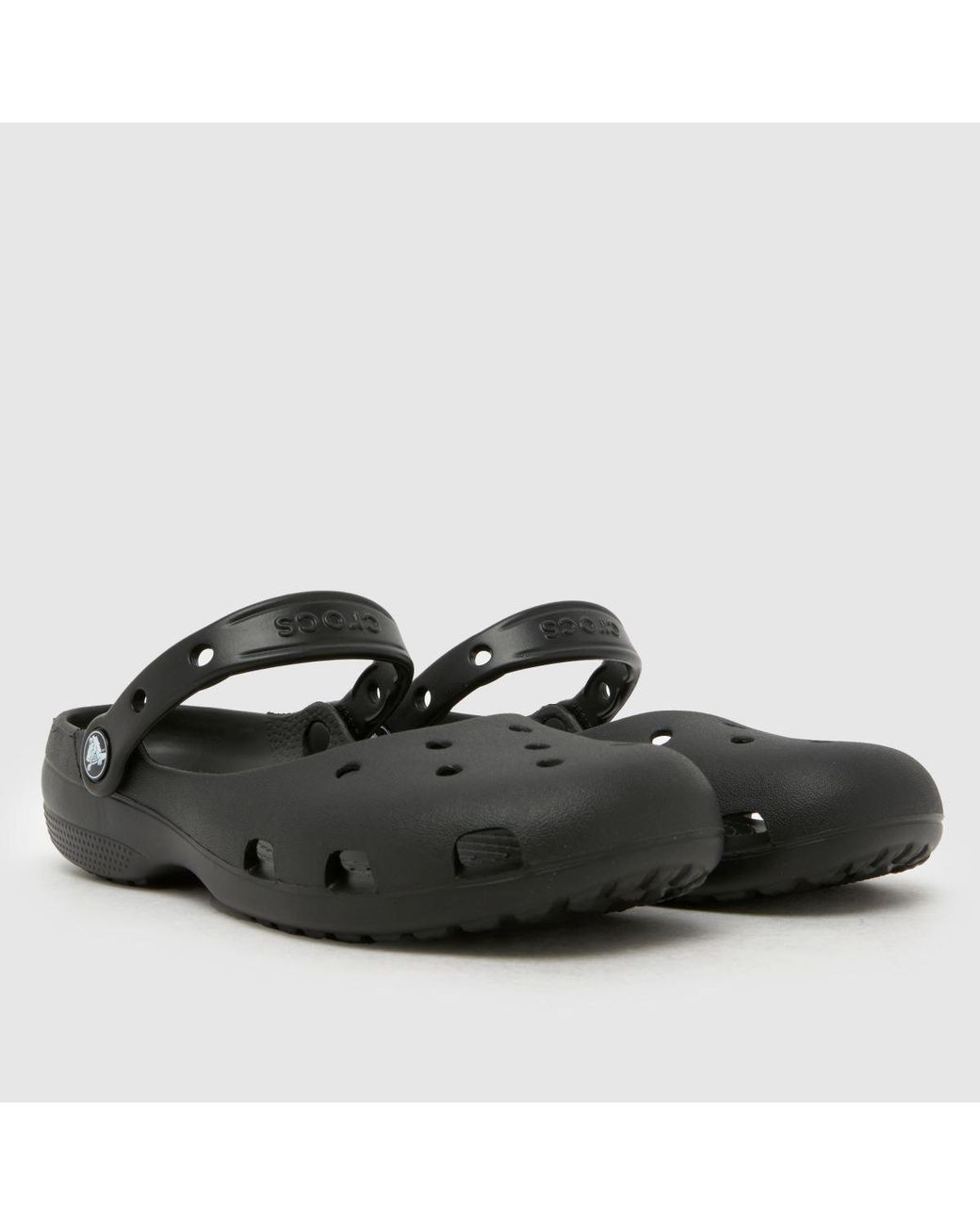 CROCSTM Black Classic Ballet Sandals