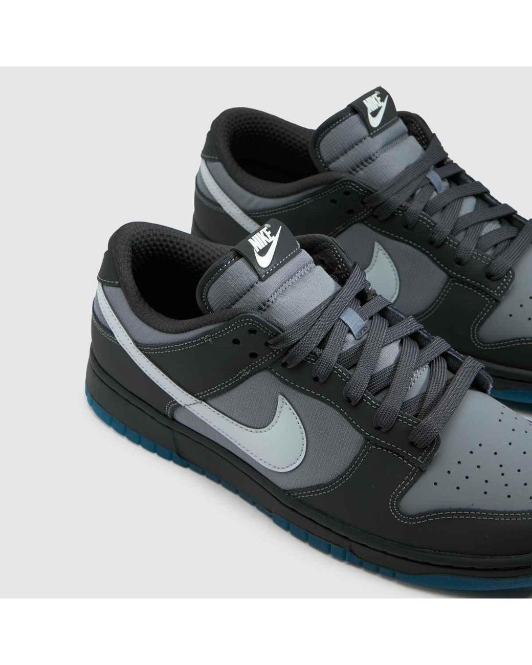Nike Gray Dunk Low Trainers for men