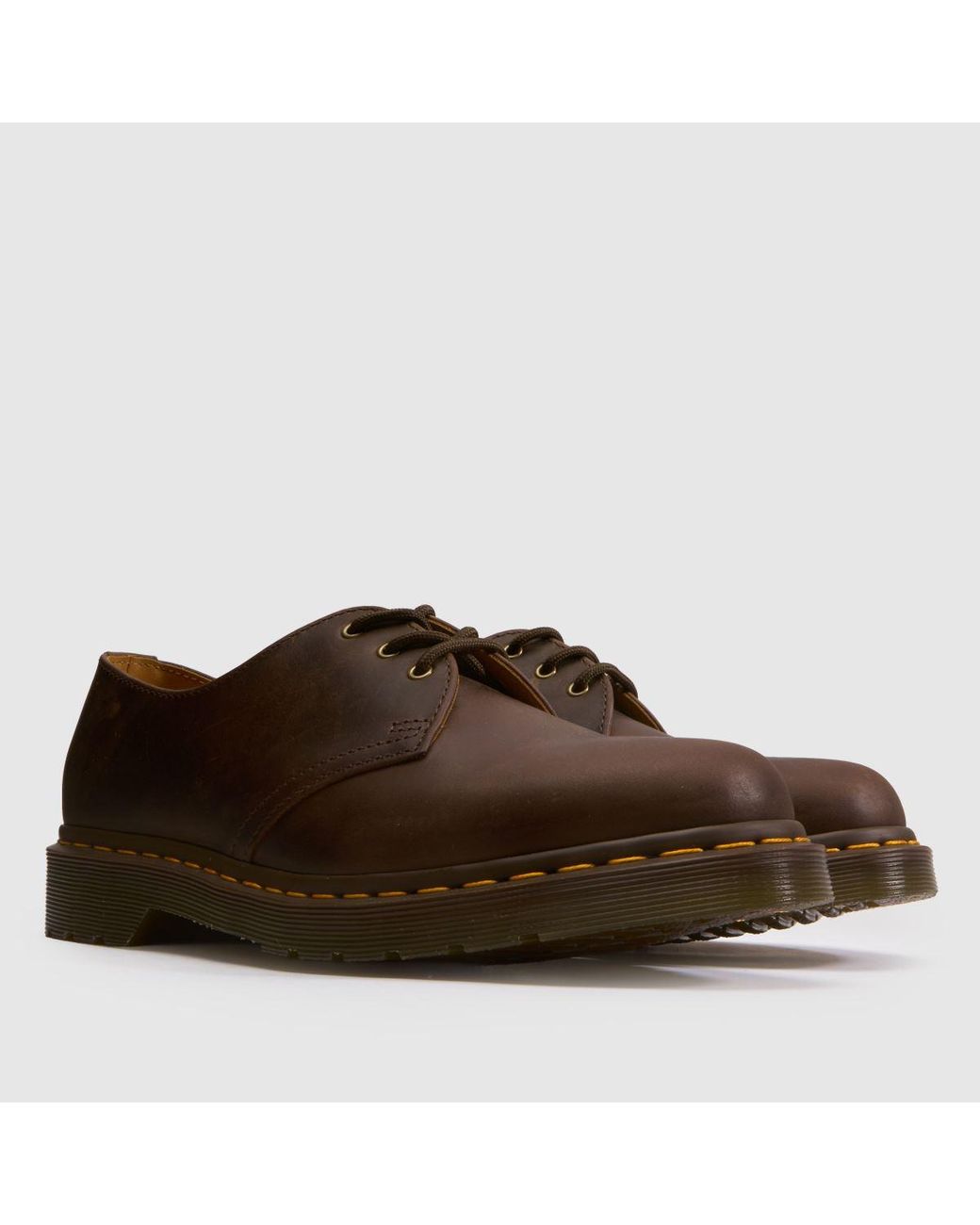 Dr. Martens Brown 1461 Flats