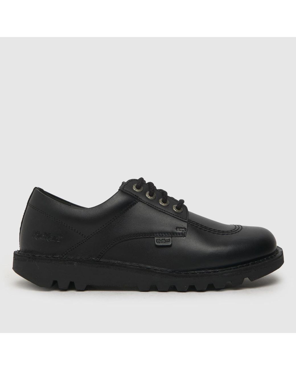 Kickers Black Kick Lo Mono Flat Shoes