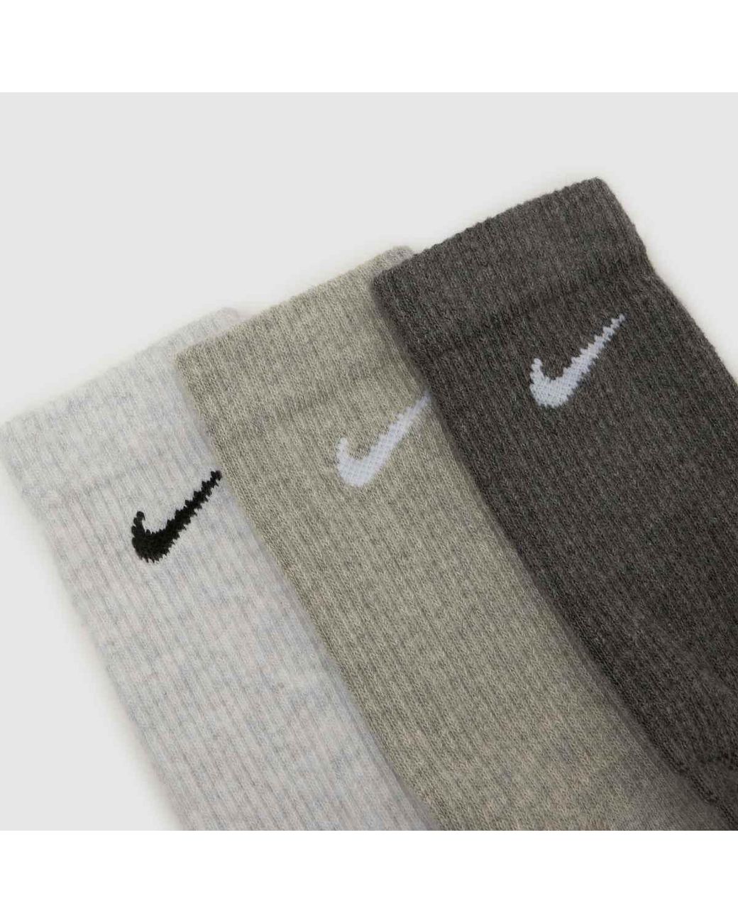 Nike White Everyday Crew Socks 6 Pack