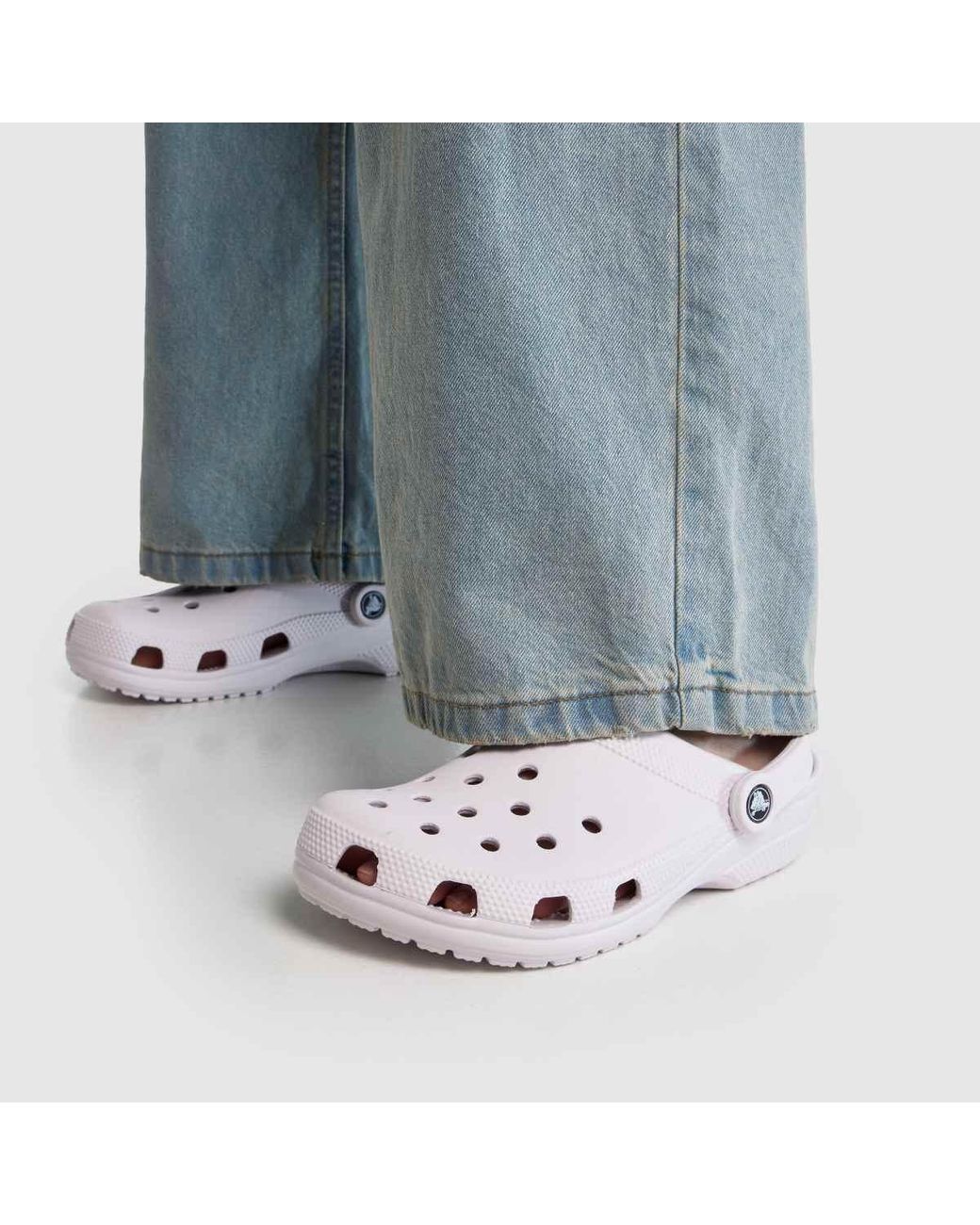 CROCSTM White Classic Clog Sandals
