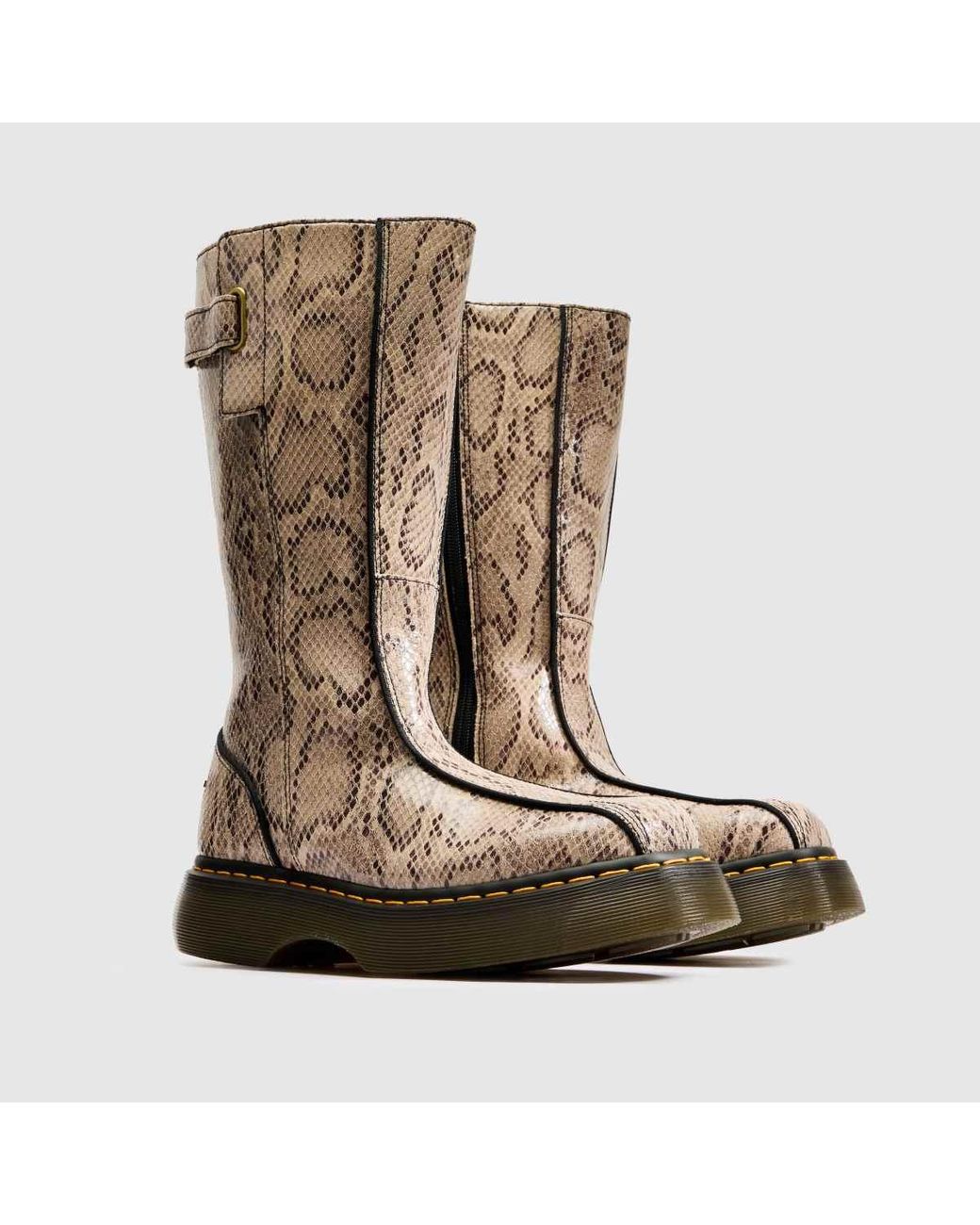 Dr. Martens Brown Buzz Hi Boots