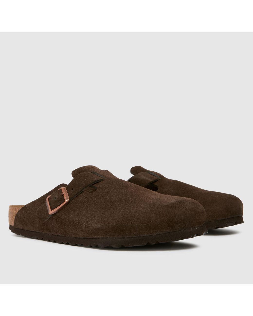Birkenstock Brown Boston Clog Sandals, Size: 7 (Eu 41) for men