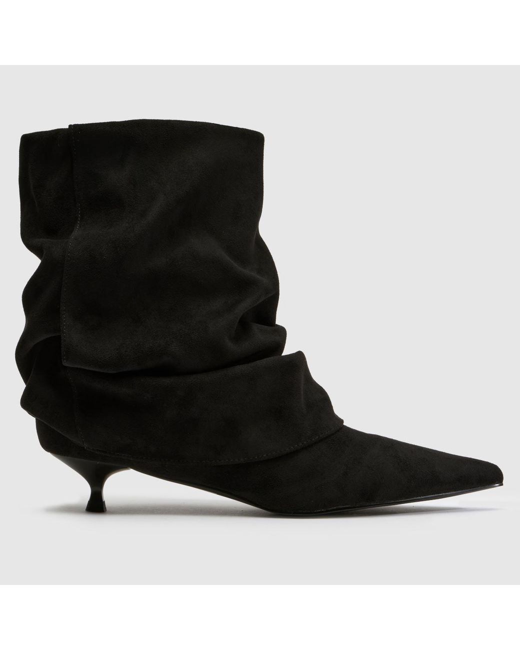 SIMMI Black Dixee Ruched Boots