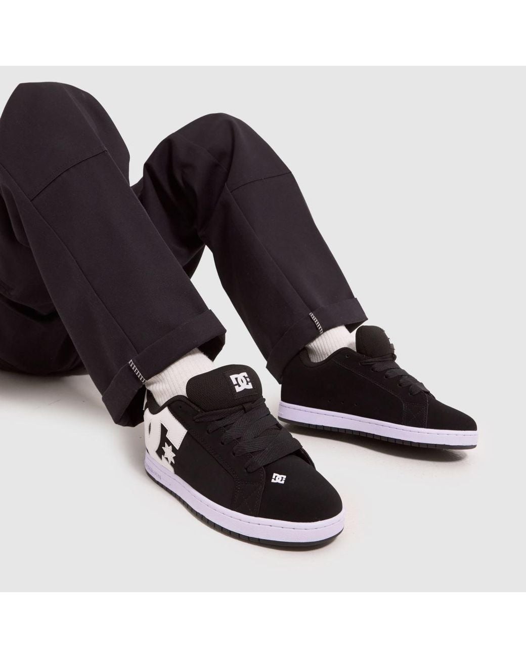 Dc Black Court Graffik Trainers for men