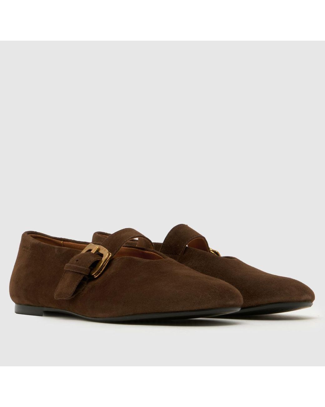 Vagabond Brown Shoemakers Aleya Ballet Flats