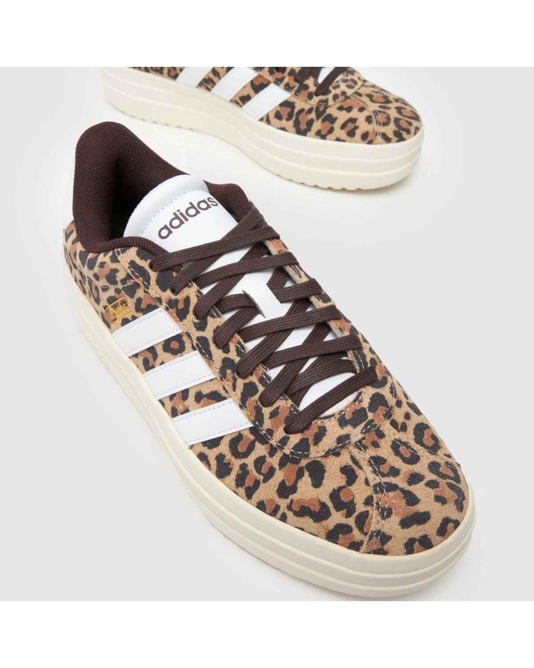 Adidas Brown Vl Court Bold Trainers