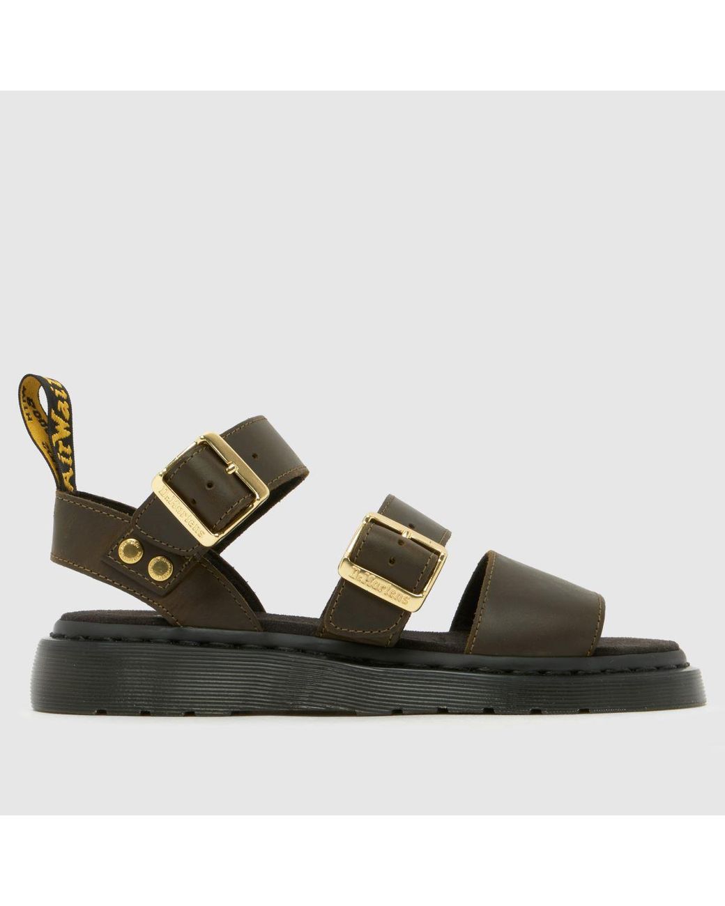 Dr. Martens Black Gryphon Sandals