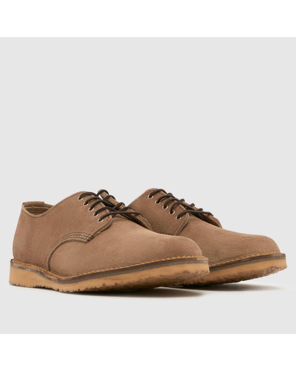 Red Wing Brown Weekender Oxford Shoes for men