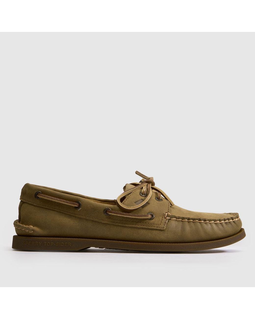 Sperry Top-Sider Brown 2 Eye Boat Shoes for men