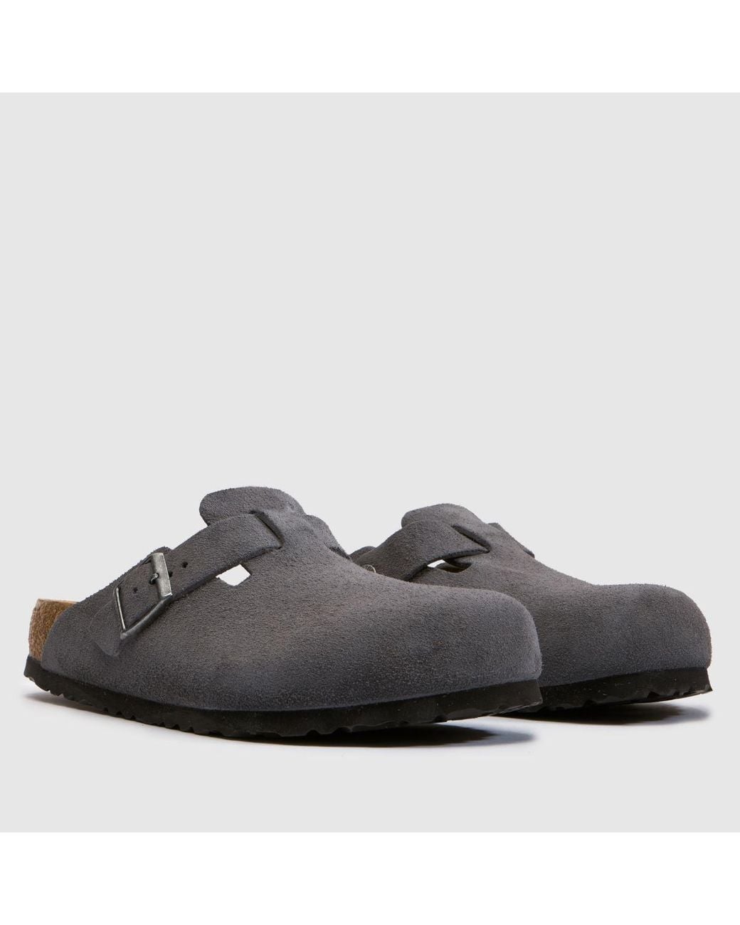 Birkenstock Black Boston Clog Sandals for men