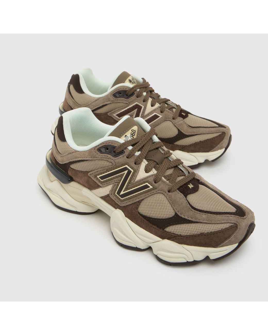 New Balance Brown 9060 Trainers