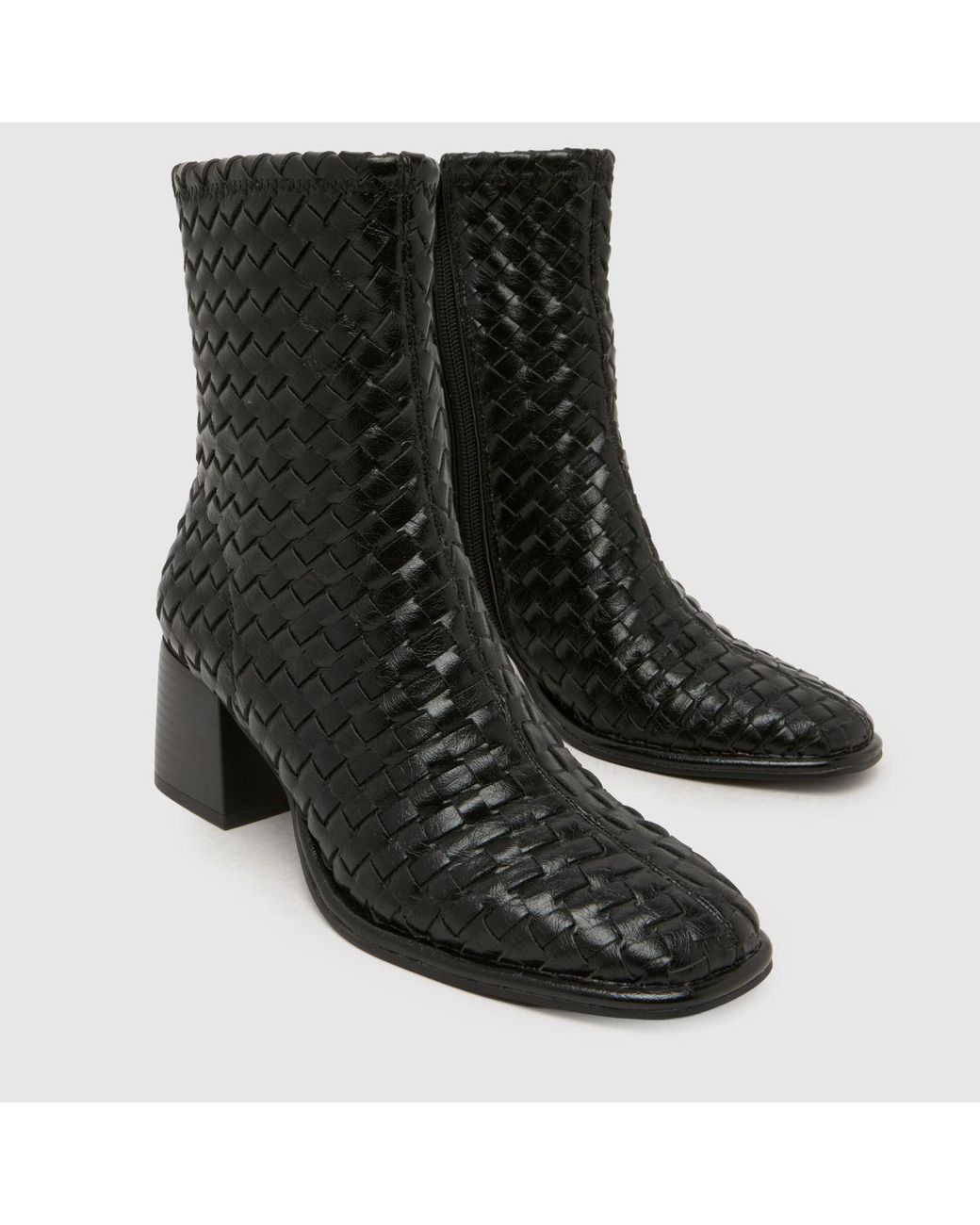 Schuh Black Bonnie Sock Boots