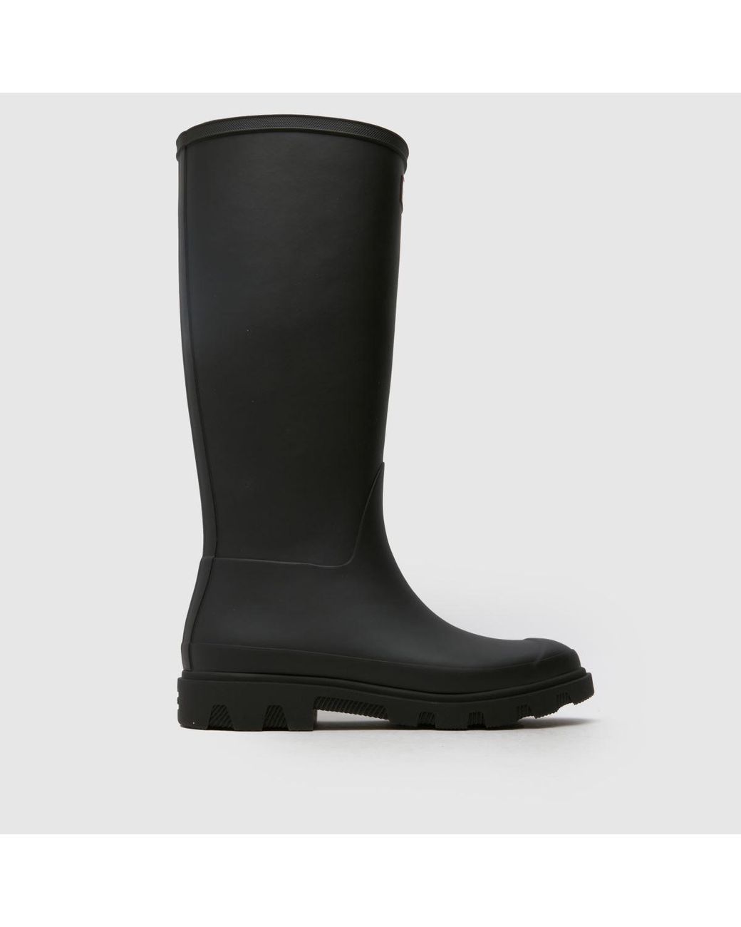 Hunter Black Downpour Tall Boots