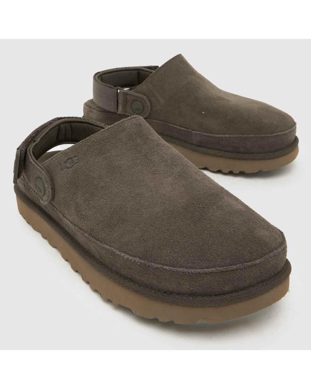 Ugg Brown Goldenstar Clog Sandals