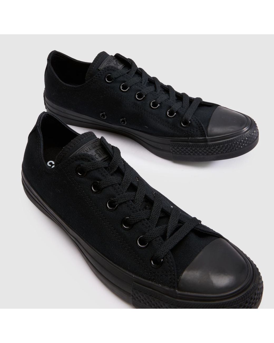 Converse Black All Star Mono Ox Trainers for men