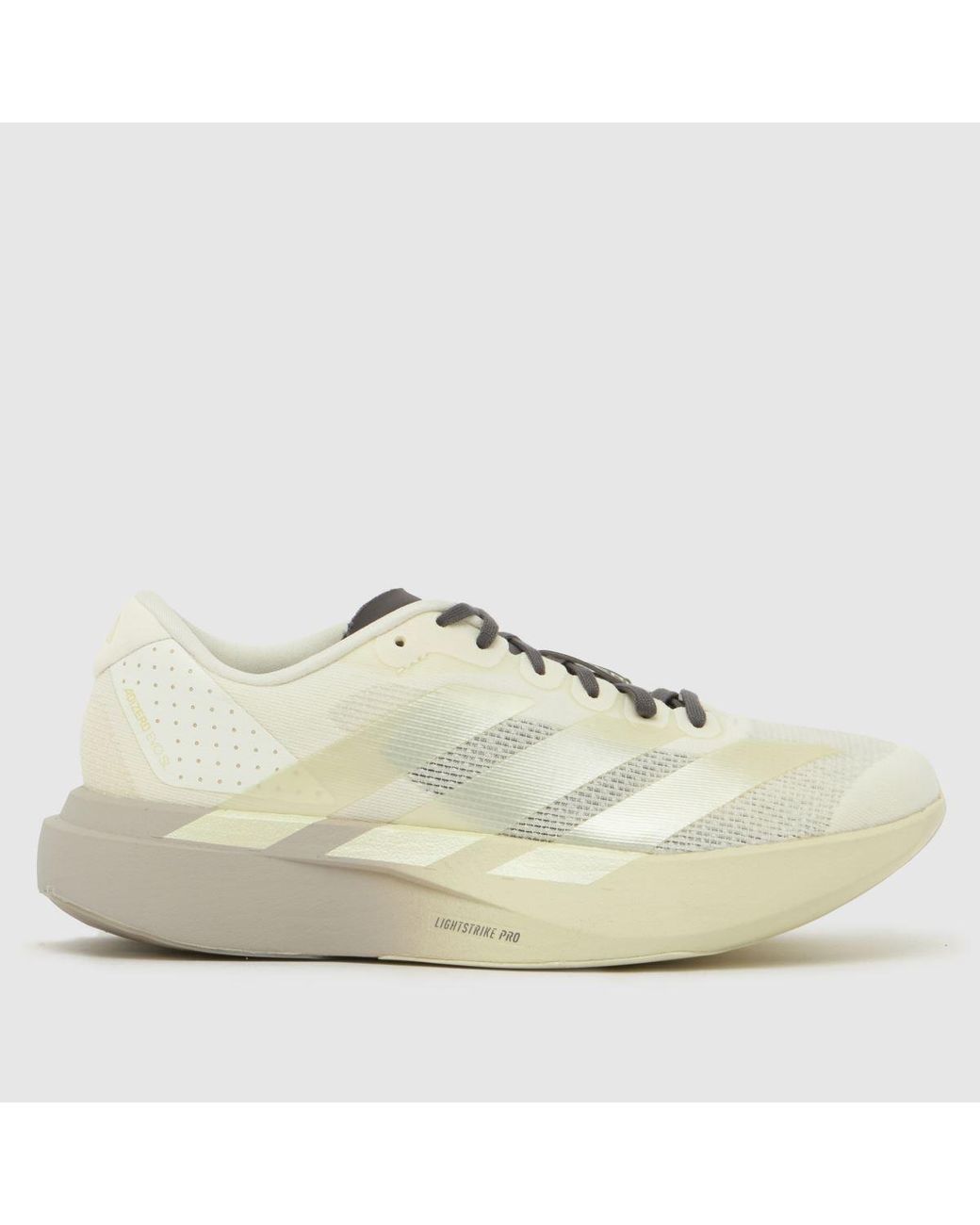 Adidas White Adizero Evo Sl Trainers