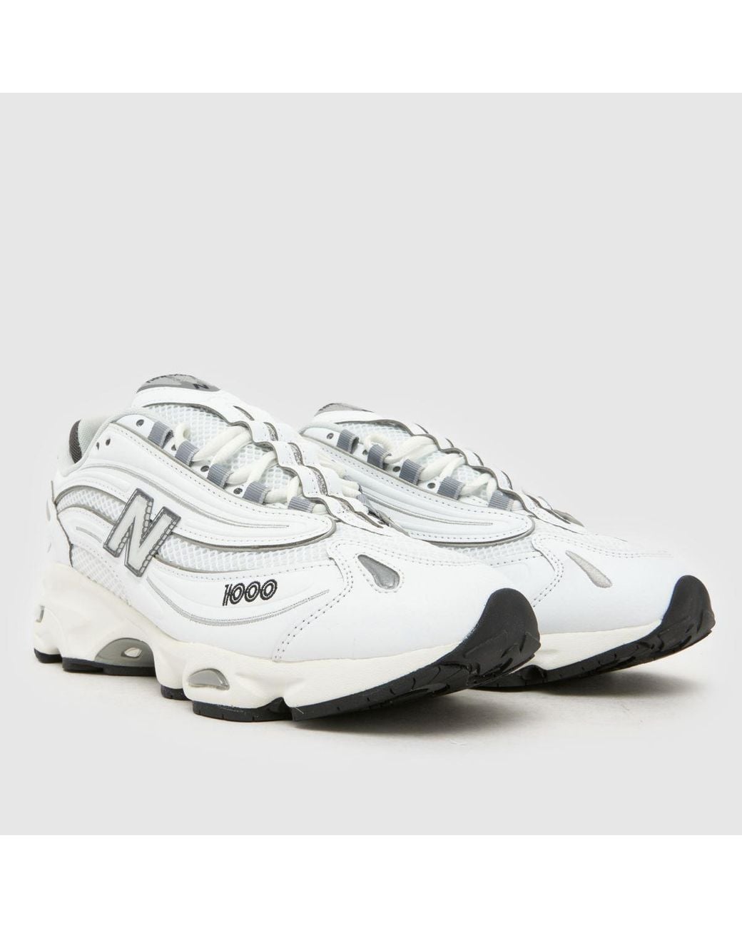 New Balance White 1000 Trainers for men