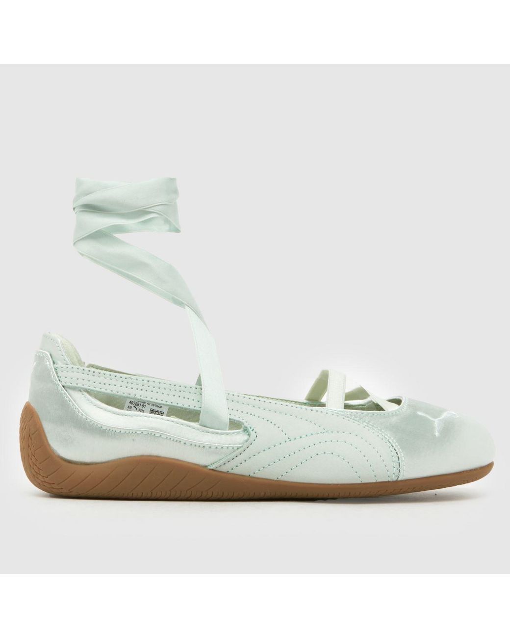 PUMA Green Speedcat Ballet Trainers