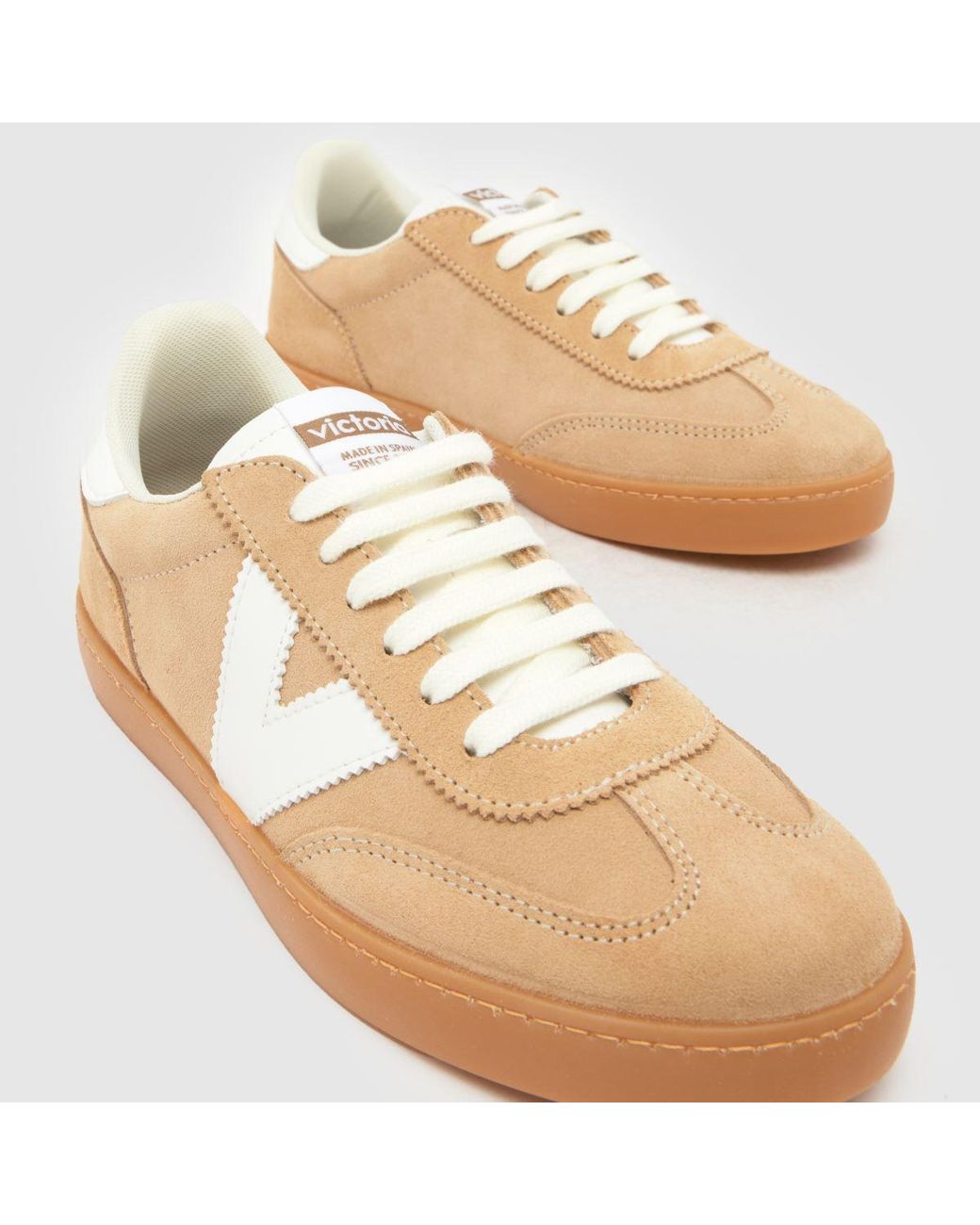 Victoria Natural Berlin Serraje Retro Trainers