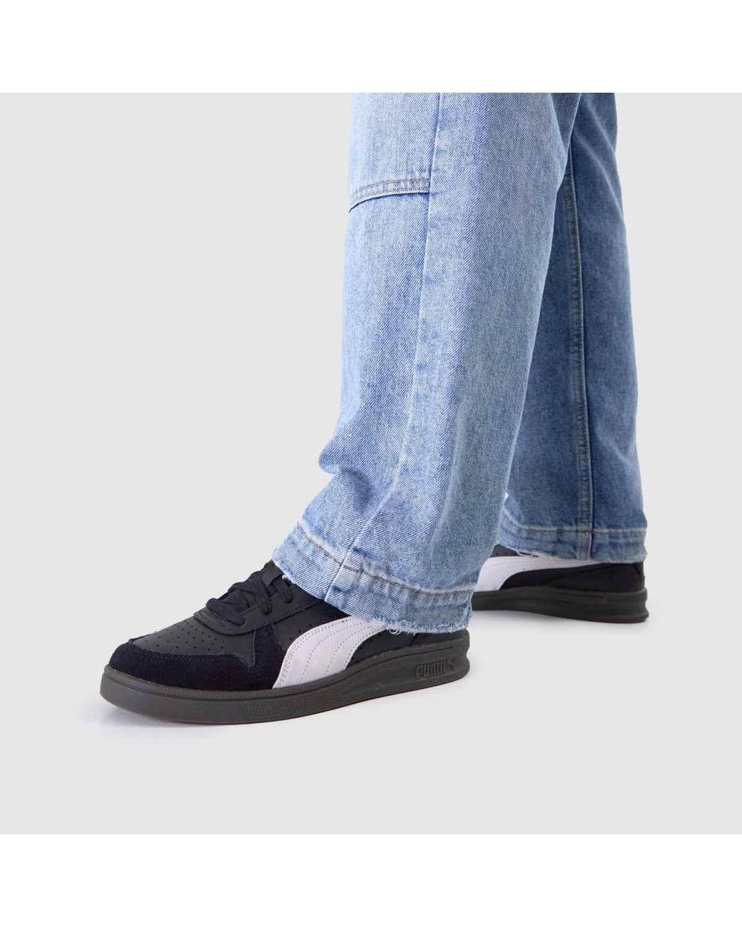 PUMA Black Indoor Trainers for men