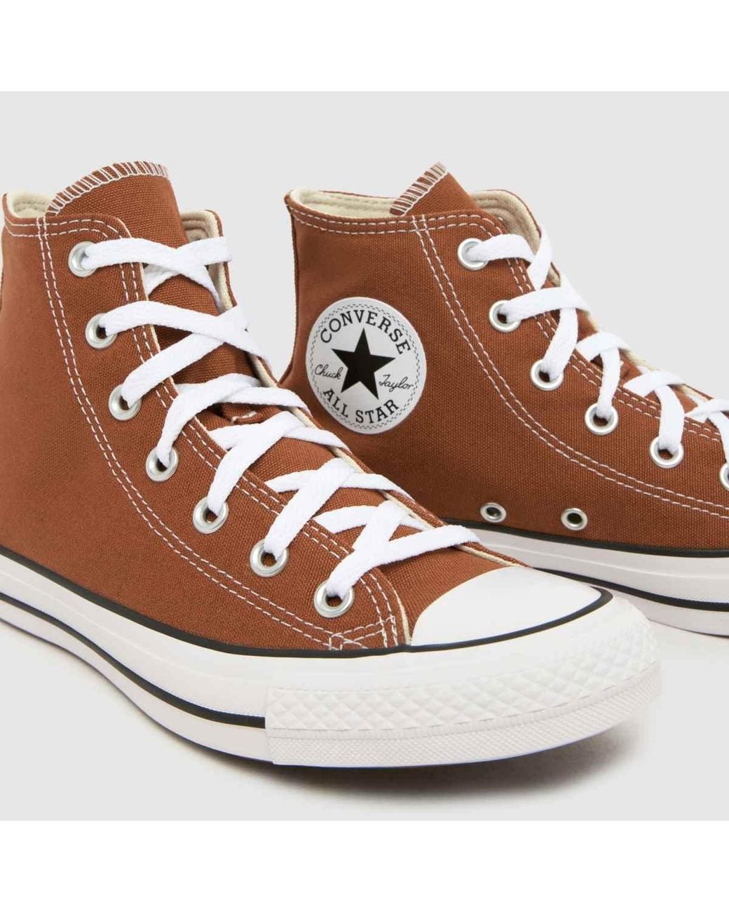Converse Brown All Star Hi Trainers
