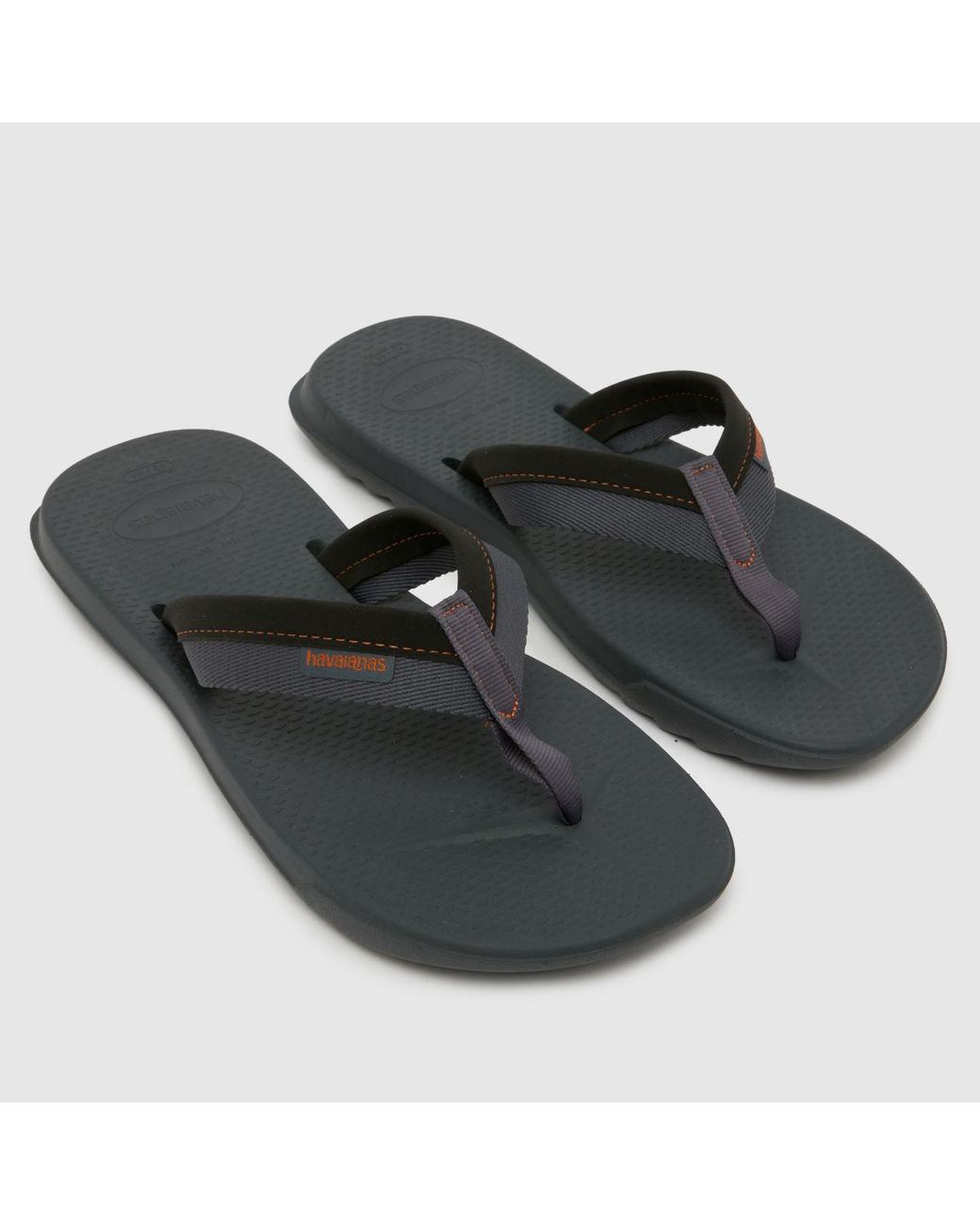 Havaianas Black Track Plus Flip Sandals for men