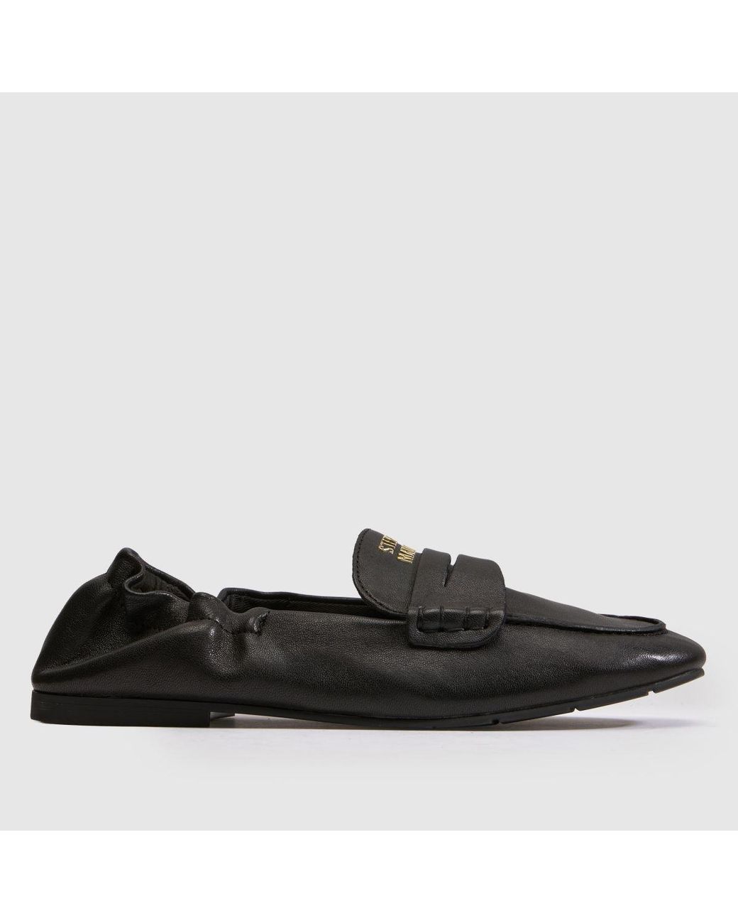 Steve Madden Black Newbury Loafer Flats