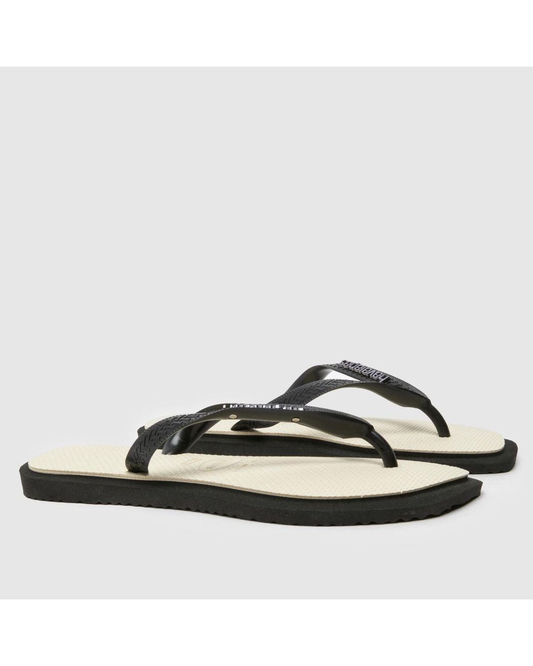 Havaianas Metallic Top Square Fusion Flip Sandals
