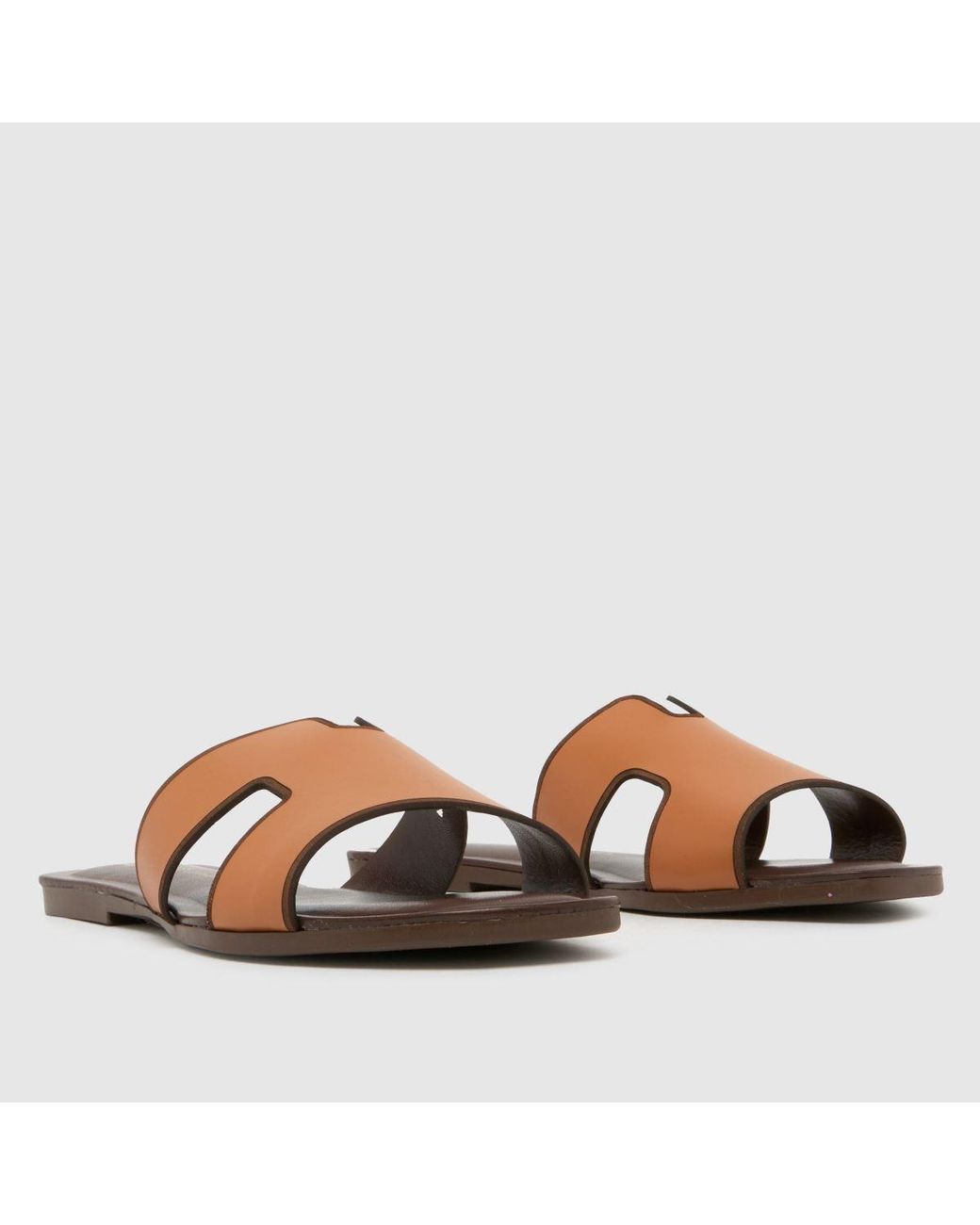 Schuh Brown Tandra Mule Sandals