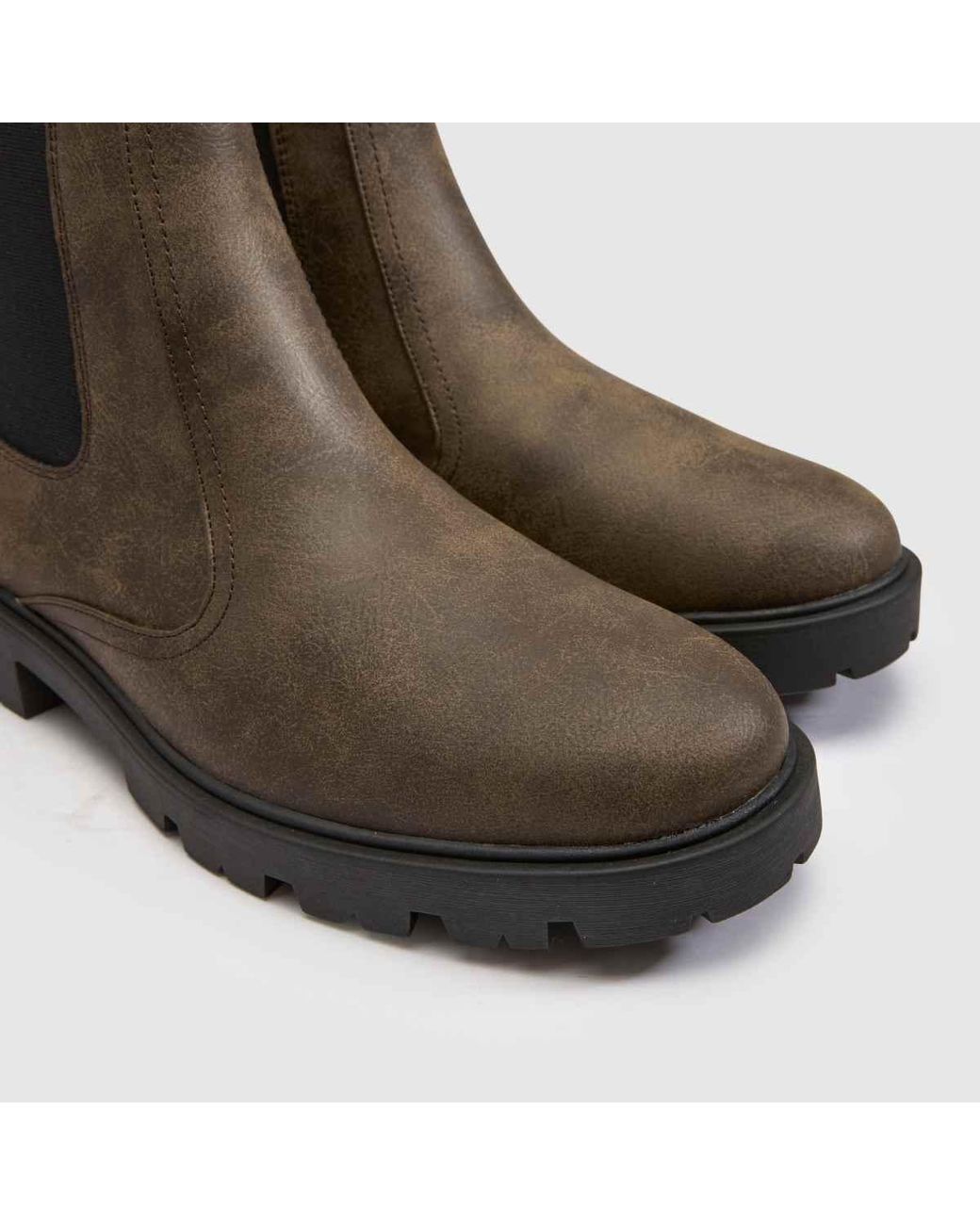 Schuh Brown Duke Chelsea Boots for men