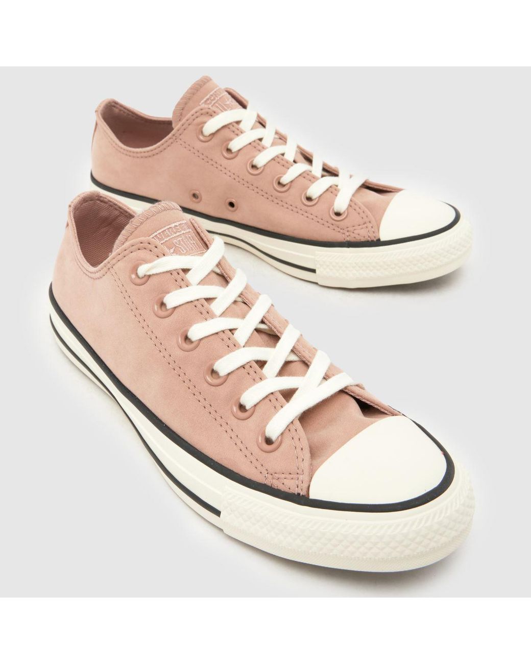 Converse Pink All Star Ox Trainers