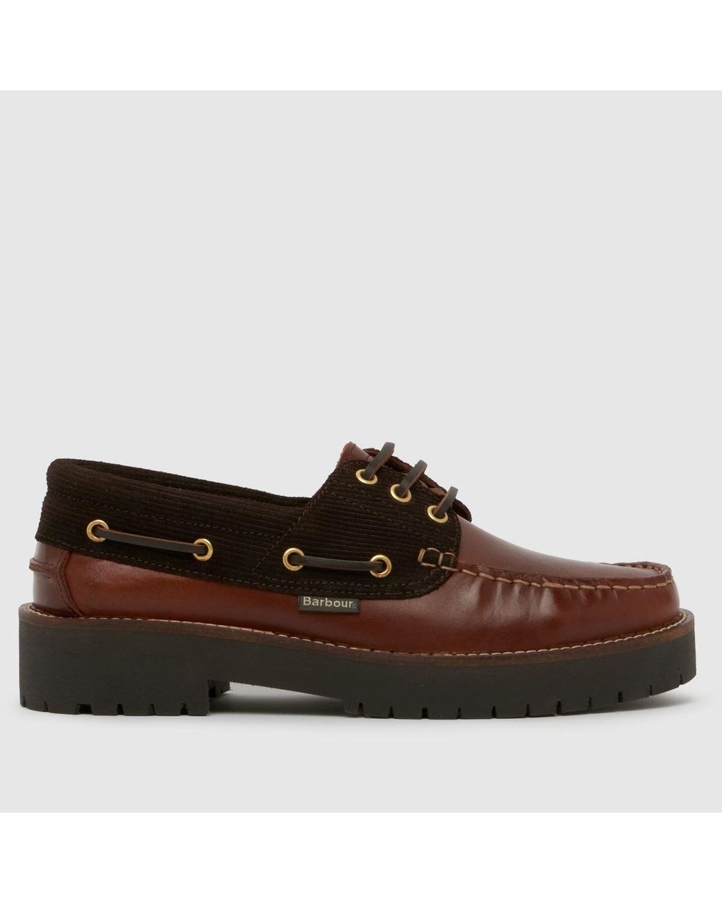 Barbour Brown Darras Boat Flats