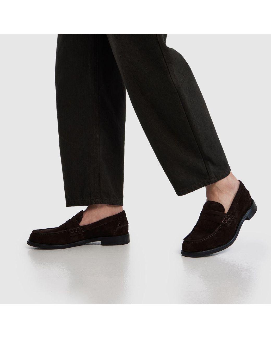 Vagabond Brown Steven Loafer Shoes for men